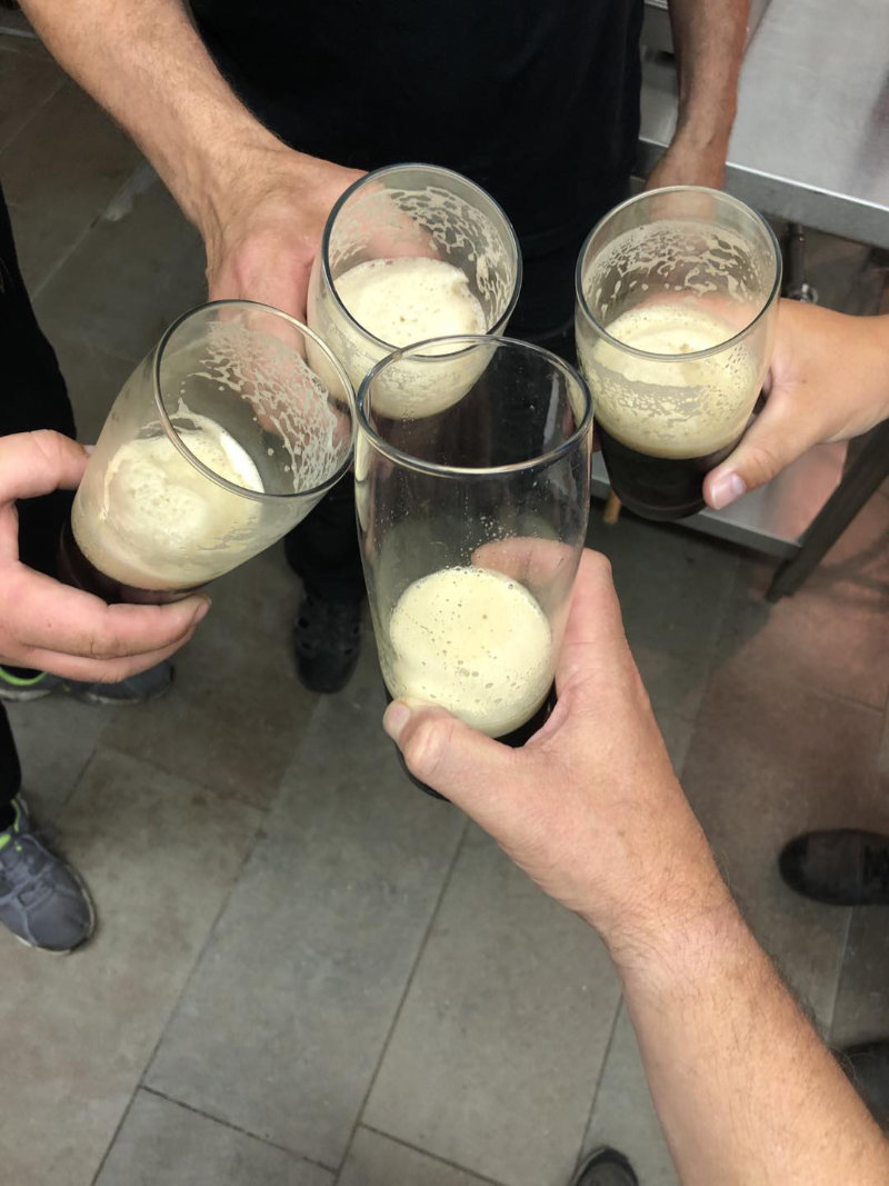 Wolgaster Bier auf dem Rathausplatz, Juli 2022